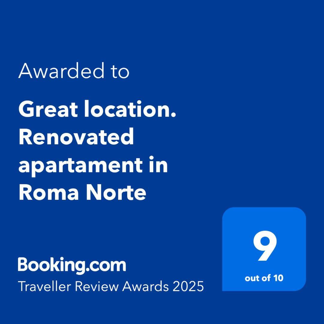 Great Location. Renovated Apartament In Roma Norte Мехико Экстерьер фото